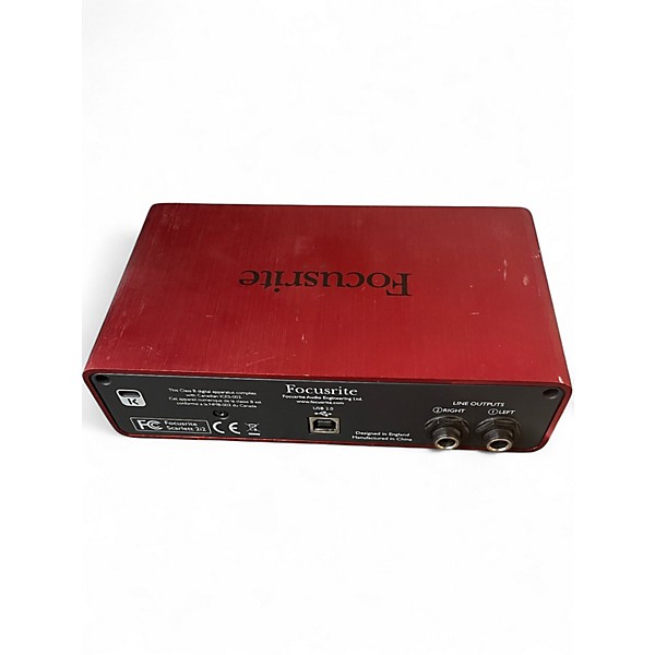 Used Focusrite Scarlett 2i2 Gen 3 Audio Interface