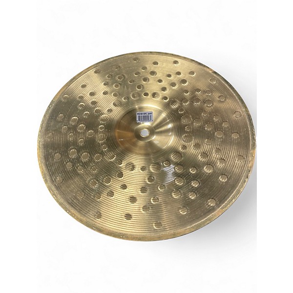 Used MEINL 14in HCS Hi Hat Pair Cymbal