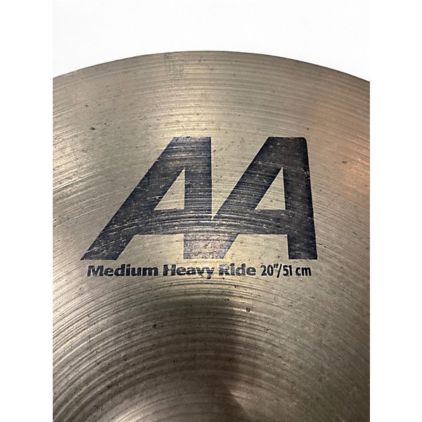 Used SABIAN 20in AA Medium Heavy Ride Cymbal