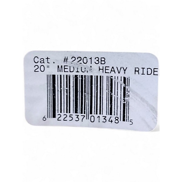 Used SABIAN 20in AA Medium Heavy Ride Cymbal