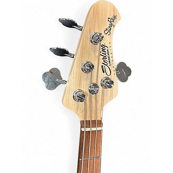 Used Sterling by Music Man Sub 4 brown Electric Bass Guitar