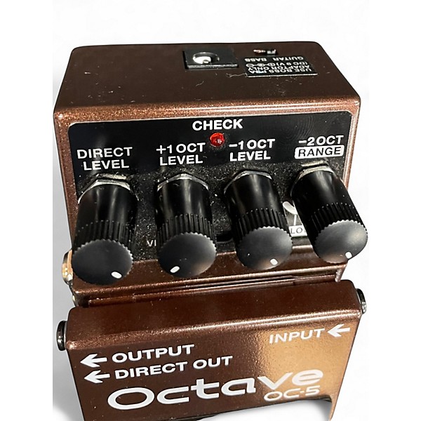 Used BOSS OC5 Effect Pedal