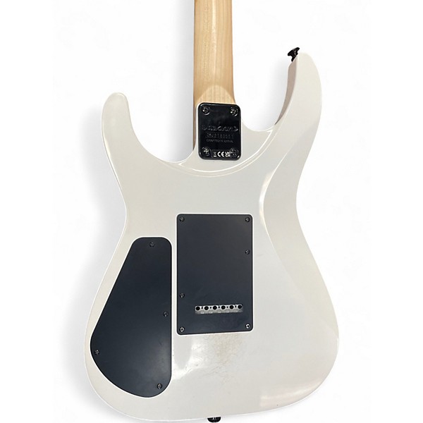 Used Jackson JS22R Dinky Alpine White Solid Body Electric Guitar