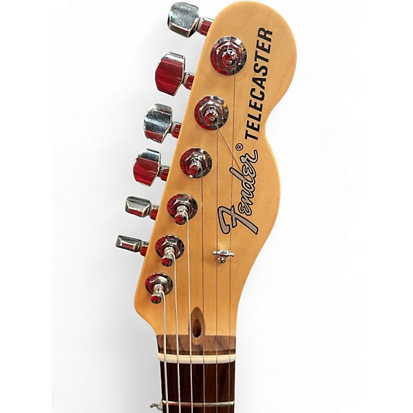 Used Fender American Performer Telecaster Satin Sonic Blue Solid Body Electric Guitar