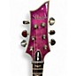 Used Schecter Guitar Research Omen Extreme 6 Magenta Solid Body Electric Guitar