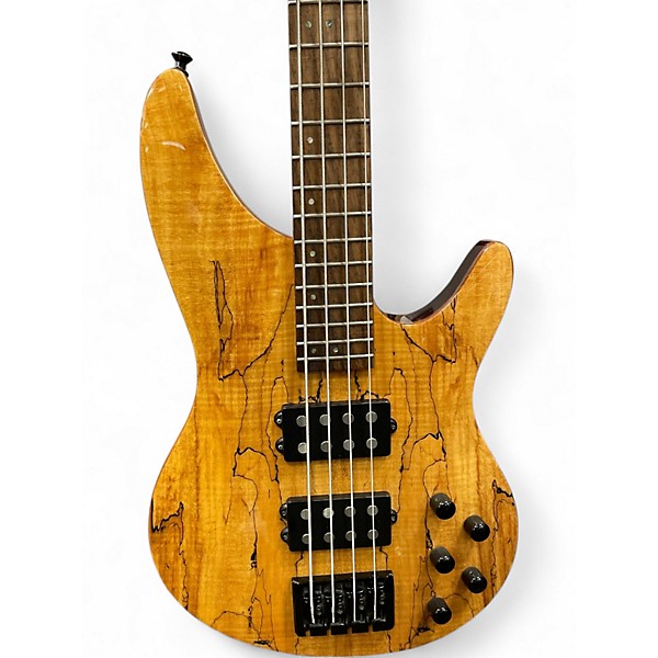 Used Laguna BASS Natural Electric Bass Guitar