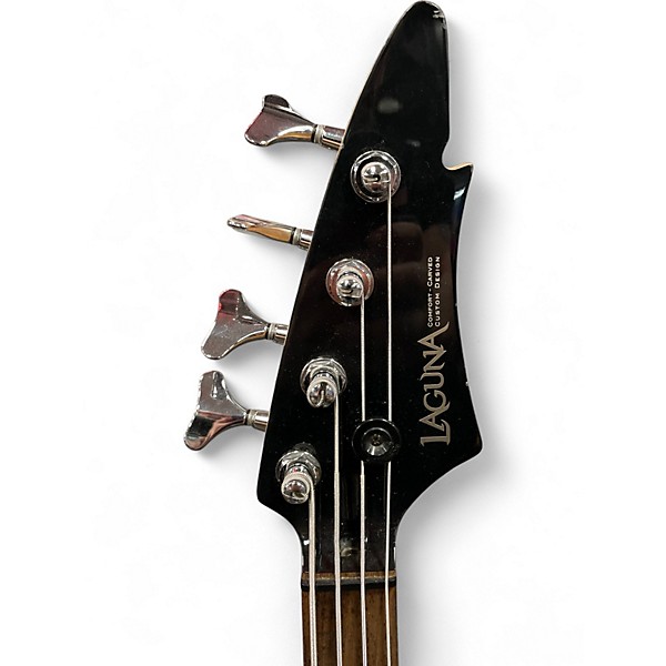 Used Laguna BASS Natural Electric Bass Guitar