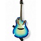 Used Ovation CE48P Blue Burst Acoustic Electric Guitar thumbnail
