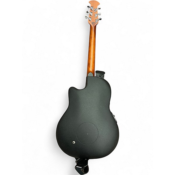 Used Ovation CE48P Blue Burst Acoustic Electric Guitar