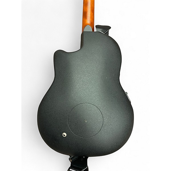 Used Ovation CE48P Blue Burst Acoustic Electric Guitar