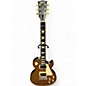 Used 2016 Gibson Les Paul Tribute Gold Top Solid Body Electric Guitar thumbnail
