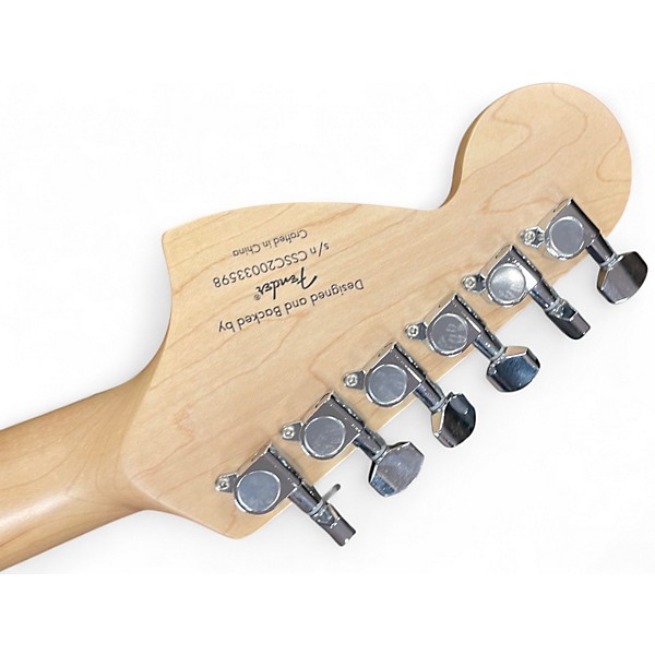 Used Squier Affinity Stratocaster 2 Tone Sunburst Solid Body Electric Guitar