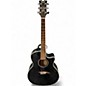 Used Dean EFM TBK Trans Black Acoustic Electric Guitar thumbnail