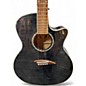 Used Dean EFM TBK Trans Black Acoustic Electric Guitar