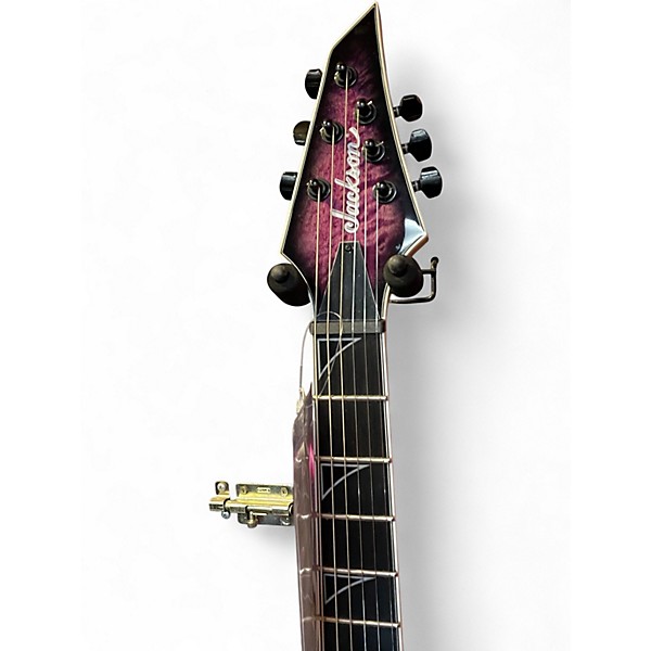 Used Jackson PRO SERIES MONARKH SC PURPLE BURST Solid Body Electric Guitar
