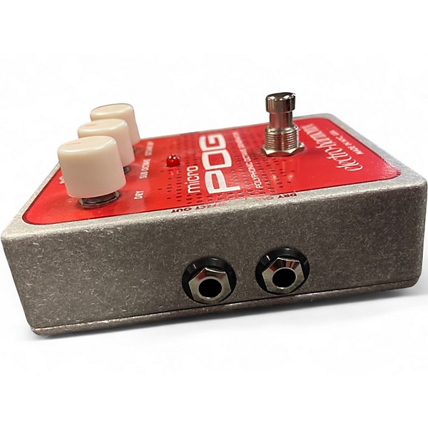 Used Electro-Harmonix Micro Pog Polyphonic Octave Generator Effect Pedal