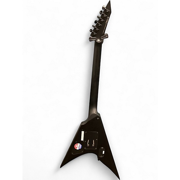 Used ESP LTD Black Metal Arrow Black Solid Body Electric Guitar