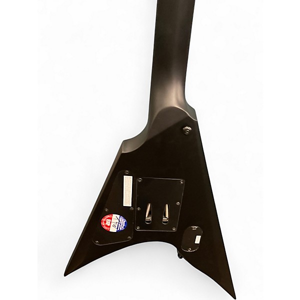 Used ESP LTD Black Metal Arrow Black Solid Body Electric Guitar