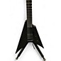 Used ESP LTD Black Metal Arrow Black Solid Body Electric Guitar