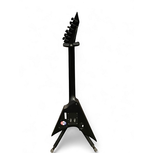 Used ESP LTD Black Metal Arrow Black Solid Body Electric Guitar
