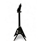 Used ESP LTD Black Metal Arrow Black Solid Body Electric Guitar