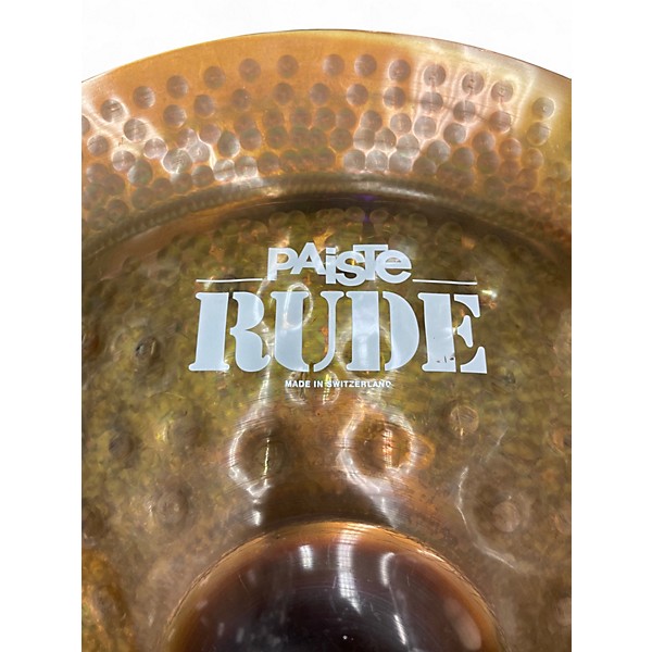 Used Paiste 18in Rude Wild China Cymbal