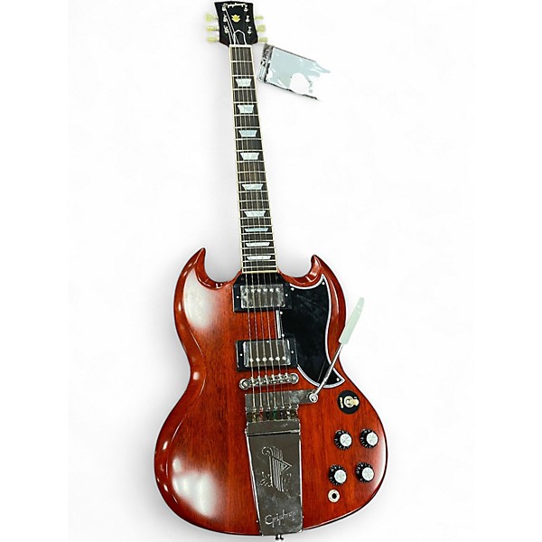 Used Epiphone Epiphone 1964 SG Standard With Maestro Vibrola Reissue Cherry Red Solid Body Electric Guitar