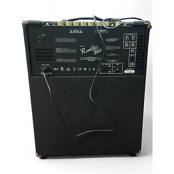 Used Fender Rumble Stage 800 2x10 Bass Combo Amp