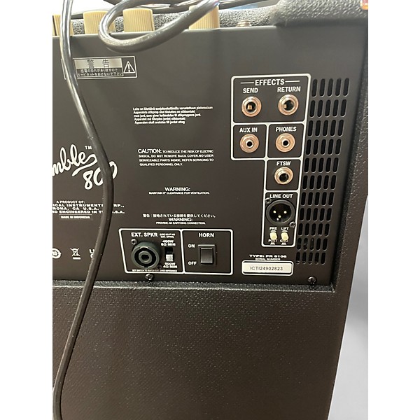 Used Fender Rumble Stage 800 2x10 Bass Combo Amp