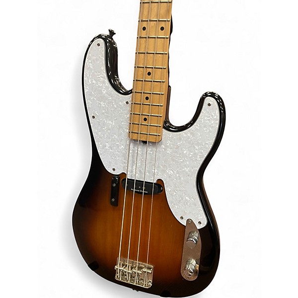 Used Other Brand PARTS 51 P BASS-HEADSTOCK REPAIR 2 Color Sunburst Electric Bass Guitar