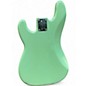 Used Other Brand PARTS BASS DLX P BODY/FRETLESS J NECK Green Electric Bass Guitar