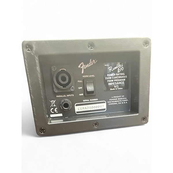 Used Fender RUMBLE 210 CABINET Bass Cabinet