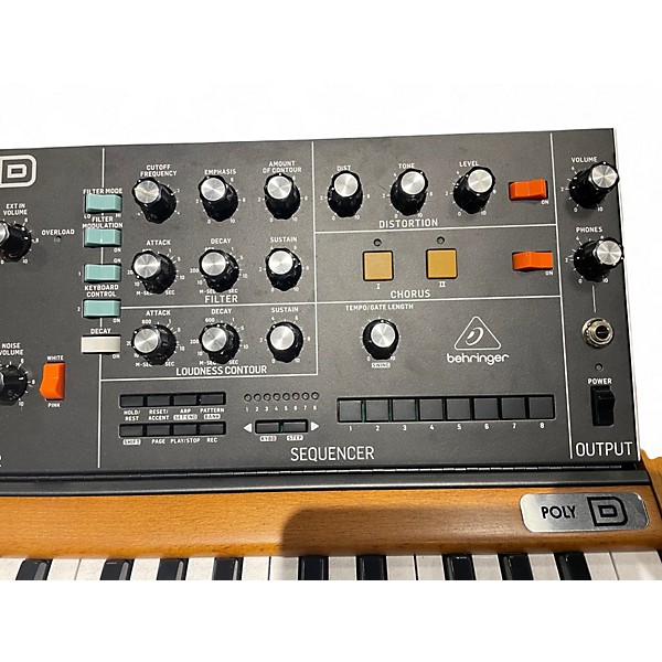 Used Behringer POLY D ANALOG POLYPHONIC SYTHESIZER Synthesizer