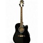 Used Ibanez V70CE Black Acoustic Electric Guitar thumbnail