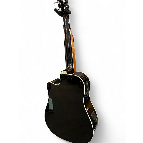 Used Ibanez V70CE Black Acoustic Electric Guitar