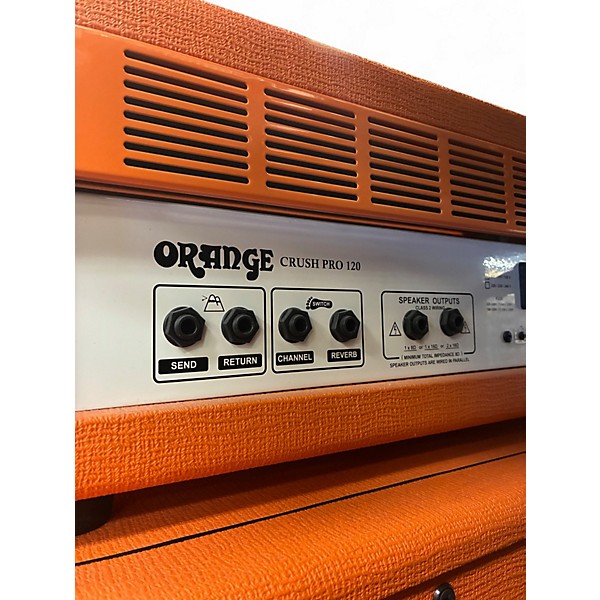 Used Orange Amplifiers CR120H Crush Pro 120W Solid State Guitar Amp Head