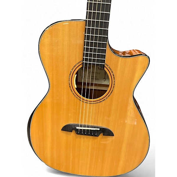 Used Alvarez AG610CE Natural Acoustic Electric Guitar