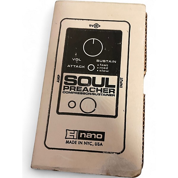 Used Electro-Harmonix Soul Preacher Nano Compressor / Sustainer Effect Pedal