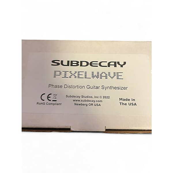 Used Subdecay PixelWave Phase Distortion Effect Pedal