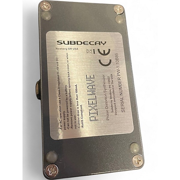 Used Subdecay PixelWave Phase Distortion Effect Pedal