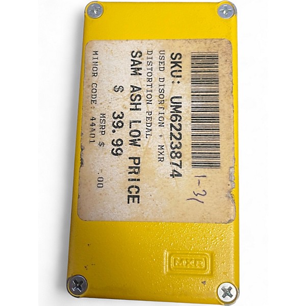 Used MXR M104 Distortion Plus Effect Pedal