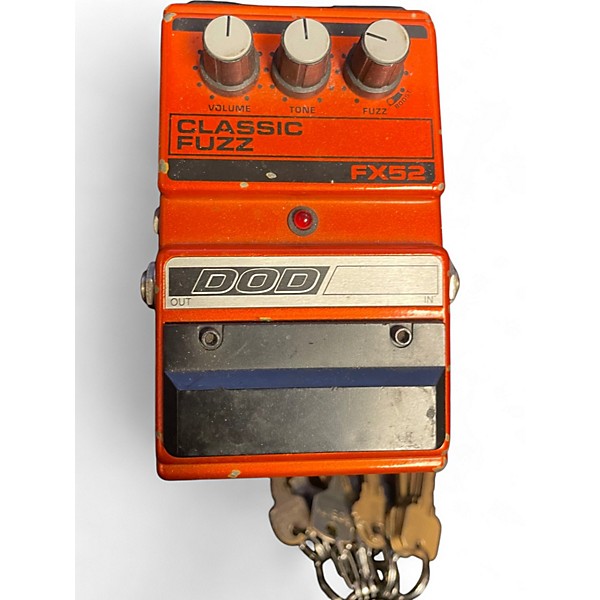 Used DOD FX52 Classic Fuzz Effect Pedal