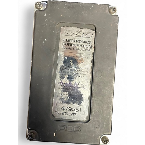 Used DOD FX52 Classic Fuzz Effect Pedal
