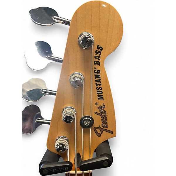 Used Fender Player Mustang Bass PJ Firemist Gold Electric Bass Guitar