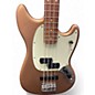 Used Fender Player Mustang Bass PJ Firemist Gold Electric Bass Guitar