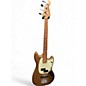 Used Fender Player Mustang Bass PJ Firemist Gold Electric Bass Guitar