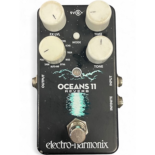 Used Electro-Harmonix Oceans 11 Reverb Effect Pedal