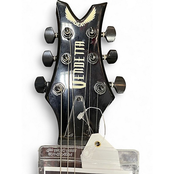 Used Dean Vendetta Natural Solid Body Electric Guitar