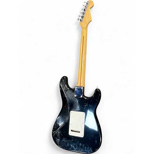 Used Fender Standard Stratocaster Black Solid Body Electric Guitar