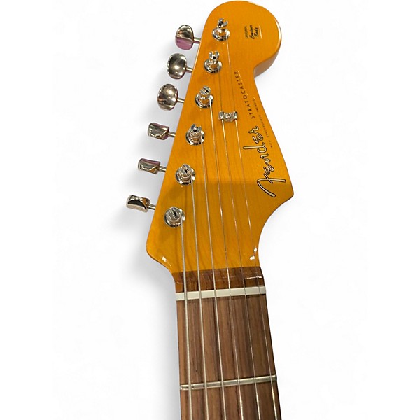 Used Fender JOHN MAYER STRATOCASTER 3 Color Sunburst Solid Body Electric Guitar